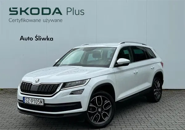 skoda kodiaq Skoda Kodiaq cena 129900 przebieg: 53146, rok produkcji 2020 z Brwinów